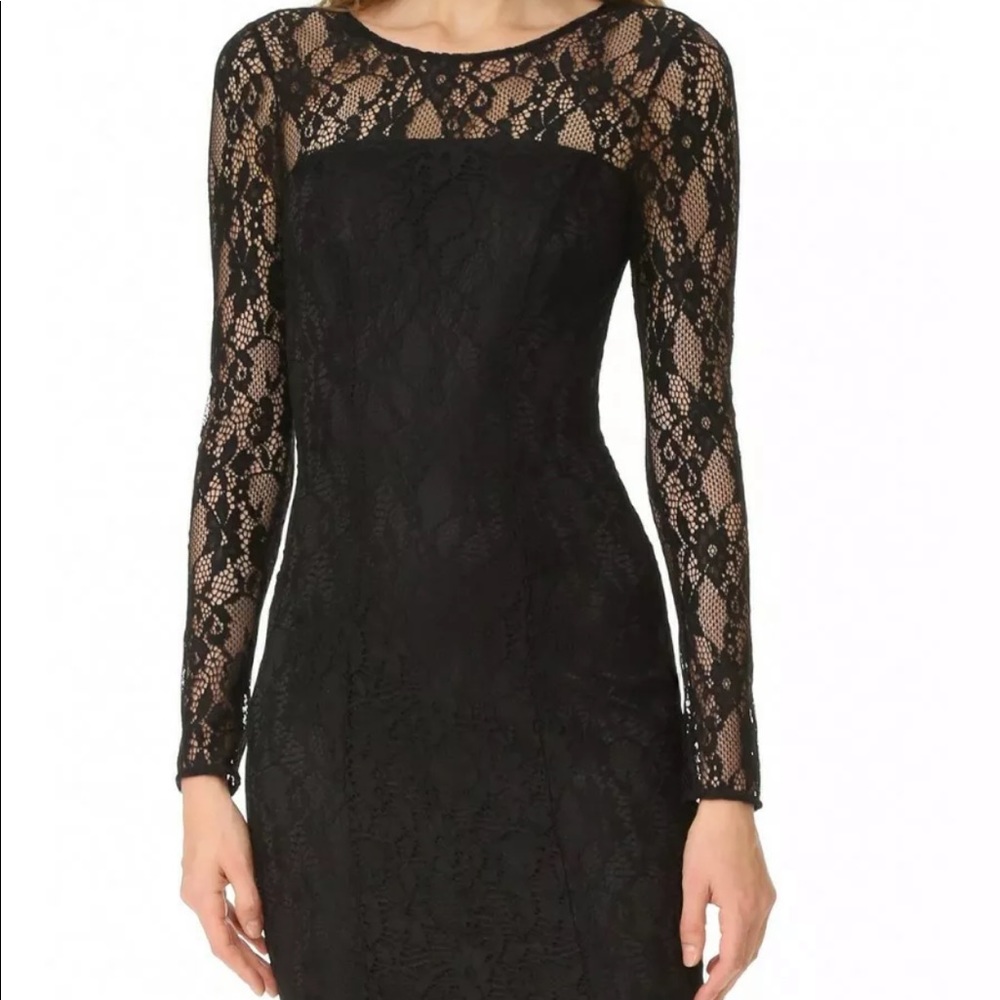 🆕 ALI & JAY Black Lace Sheath Dress😍